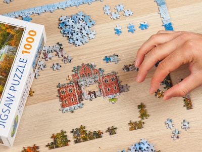 Das Kleinste 1000-Teile-Puzzle Der Welt