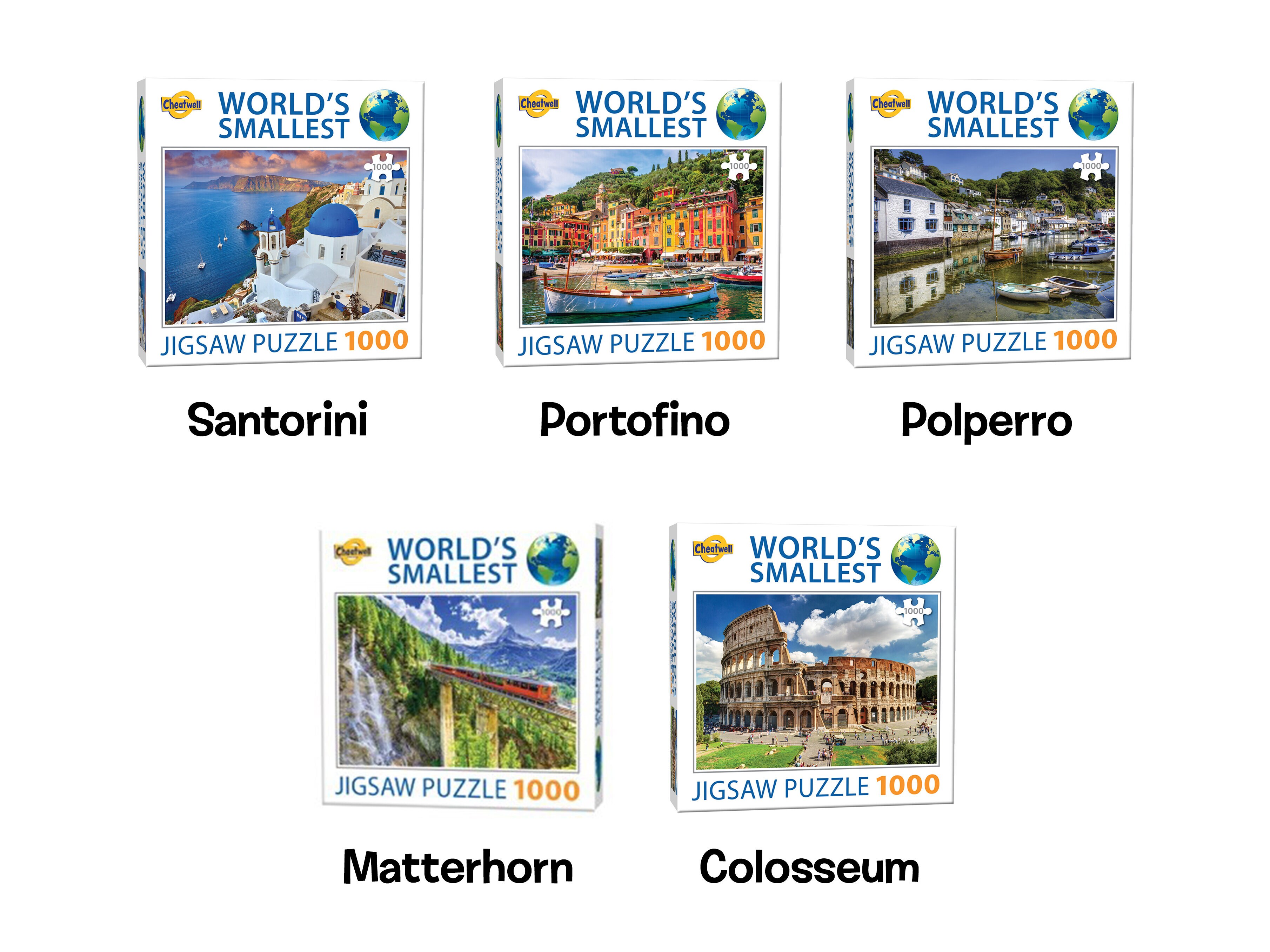 Världens Minsta 1000-bitars Pussel