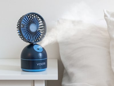 Ventilator mit Luftbefeuchter