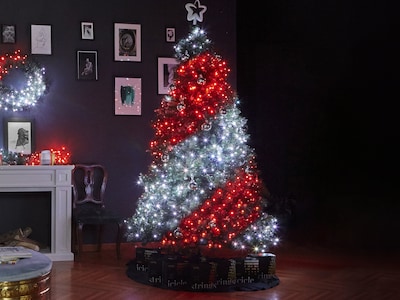 Appgesteuerte Weihnachtsbaumbeleuchtung