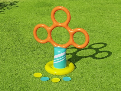 oppusteligt Frisbee-spil