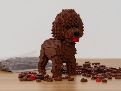 Hundehvalp Mini 3D-byggesæt