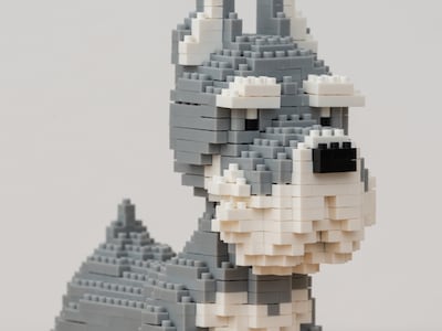 Hundehvalp Mini 3D-byggesæt