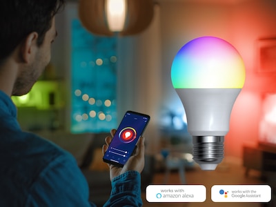 Sovelluksella ohjattava valo smart LED-lamppusmart LED Wi-Fi