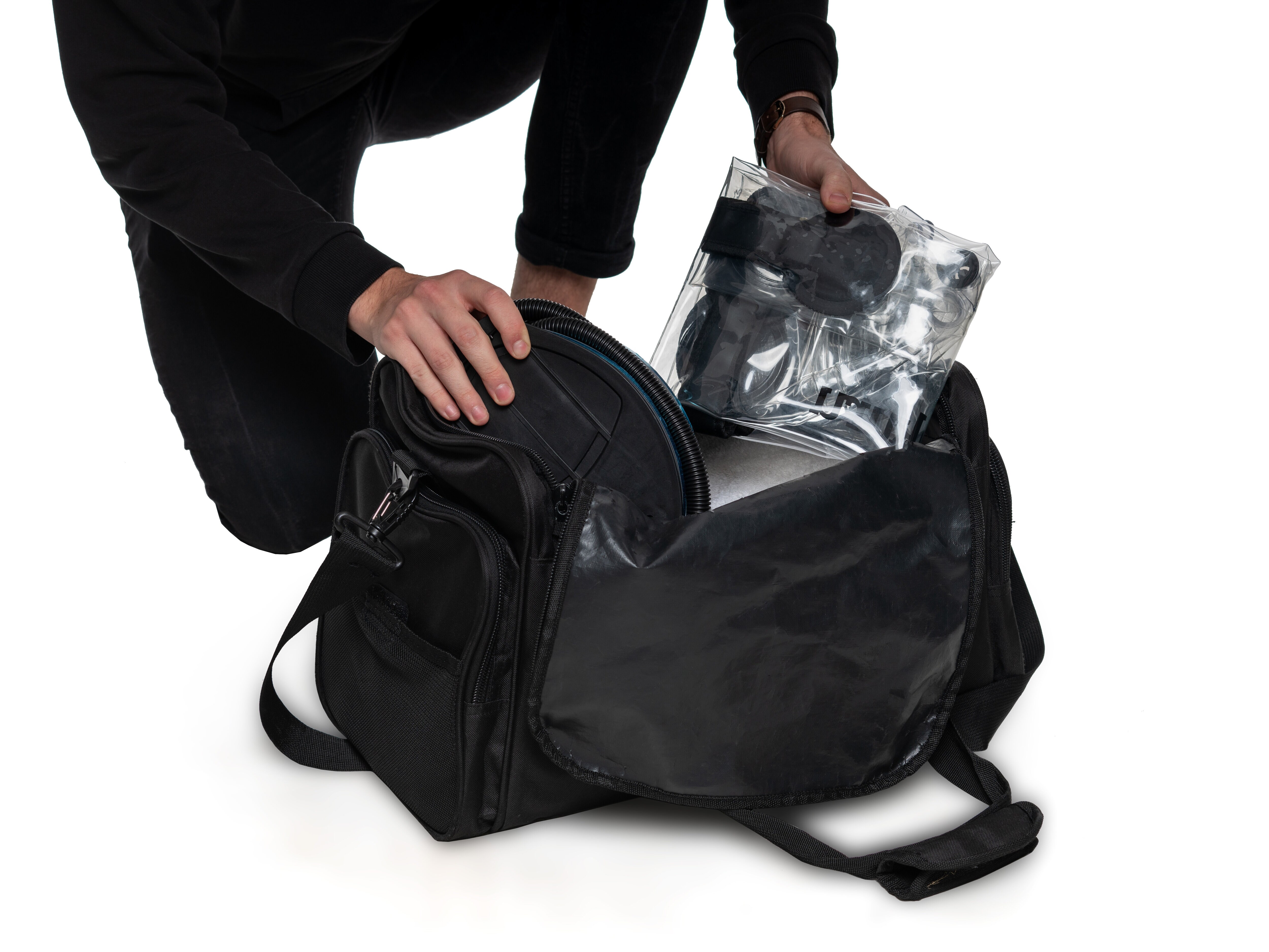 vektpose som fylles med vann