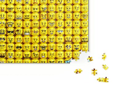 Lego Puzzle 1000 Teile