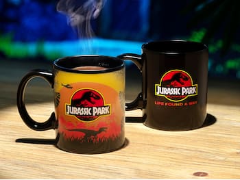 Jurassic Park Tasse mit Farbwechselfunktion