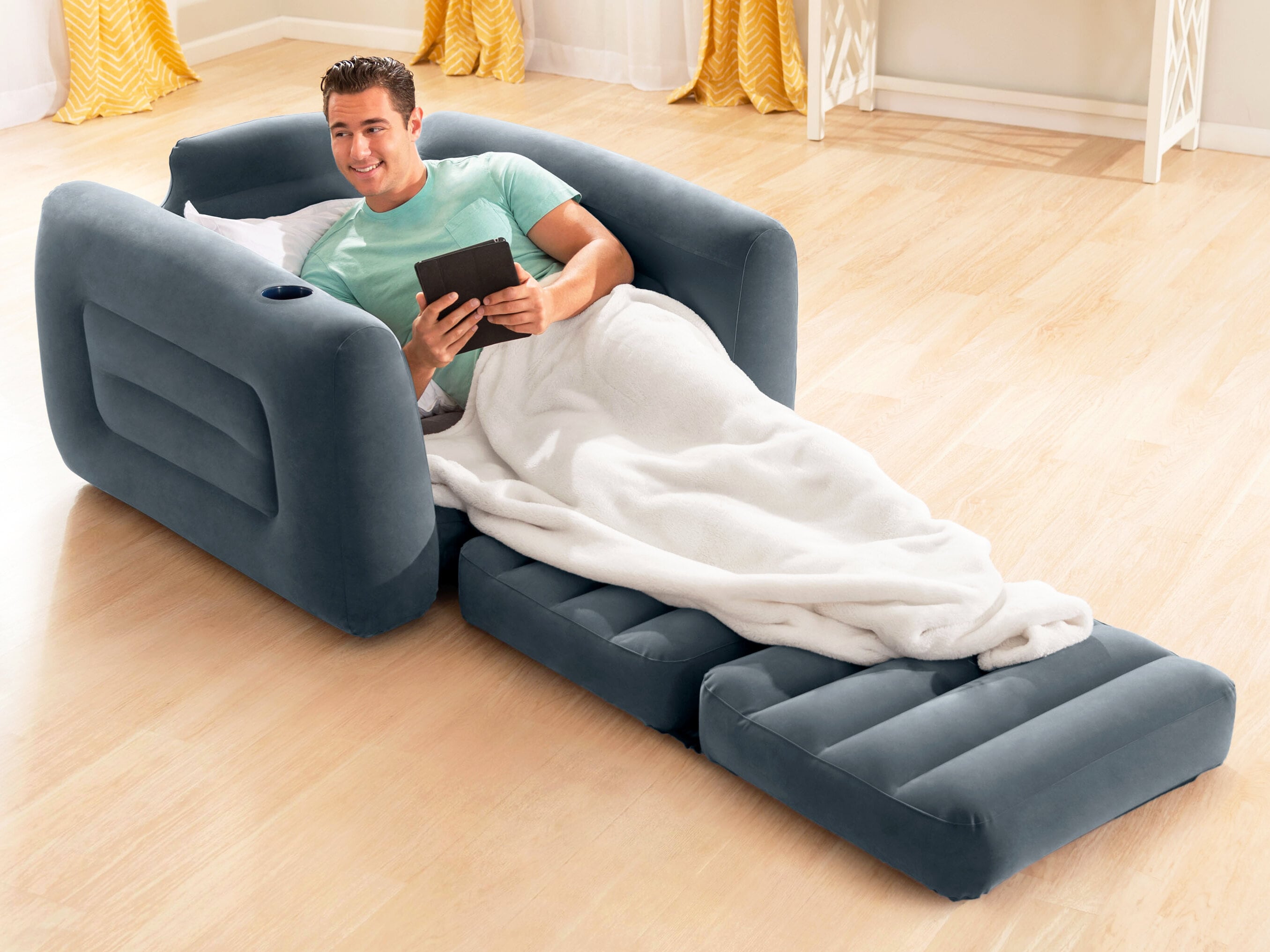 Uppblåsbar Bäddfåtölj - Intex