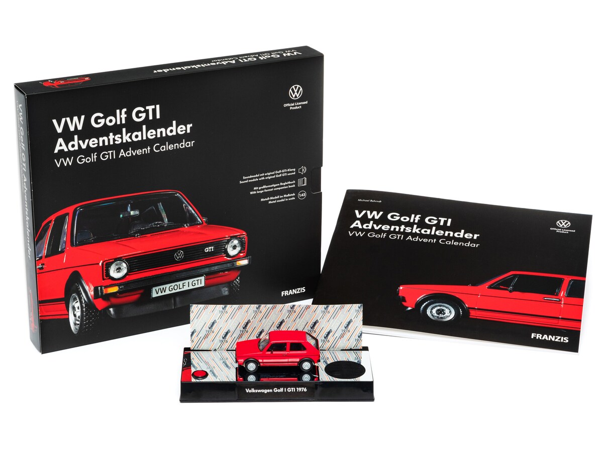 Franzis Julekalender VW Golf GTI