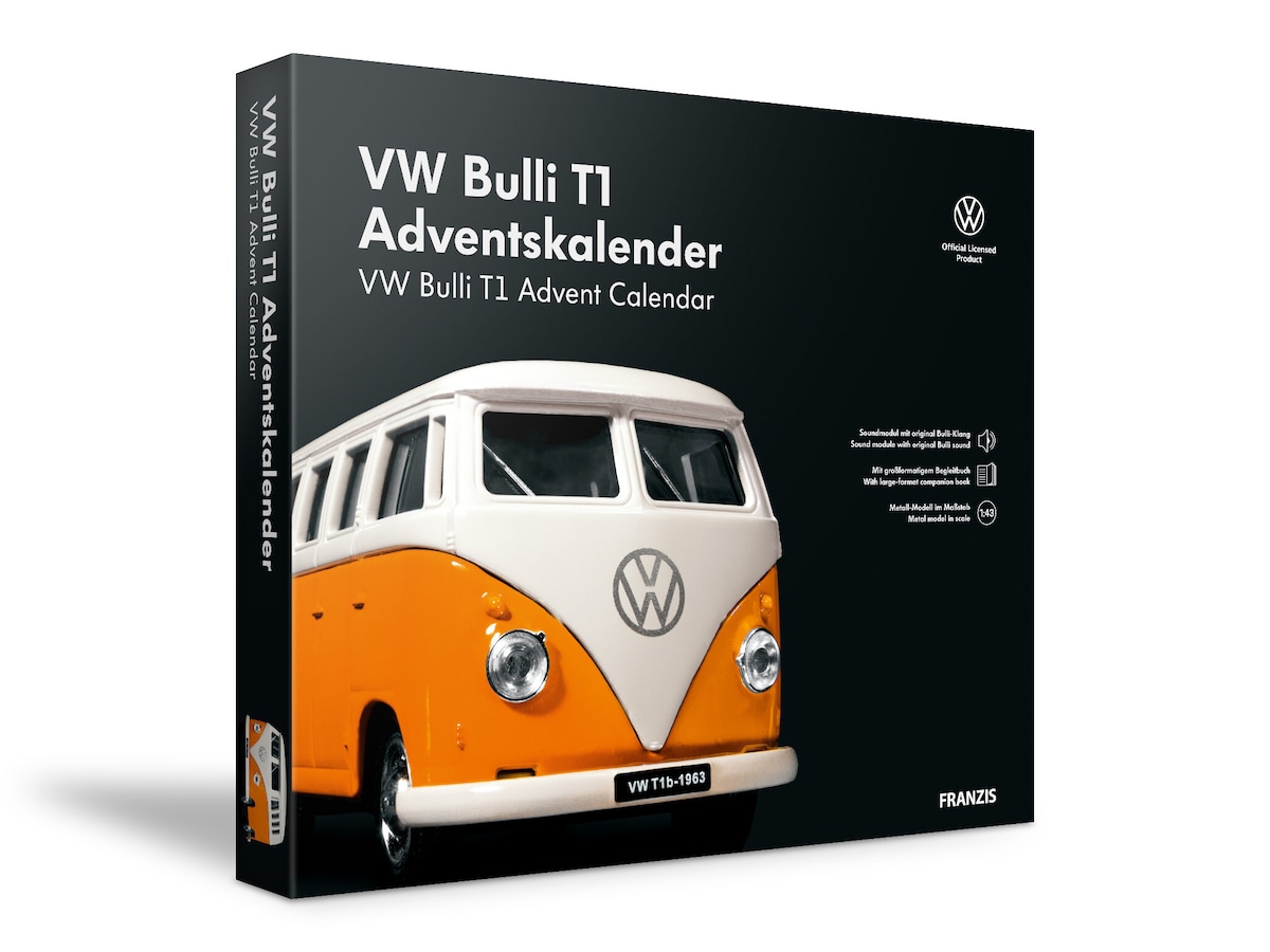 Franzis Julekalender VW Bulli T1