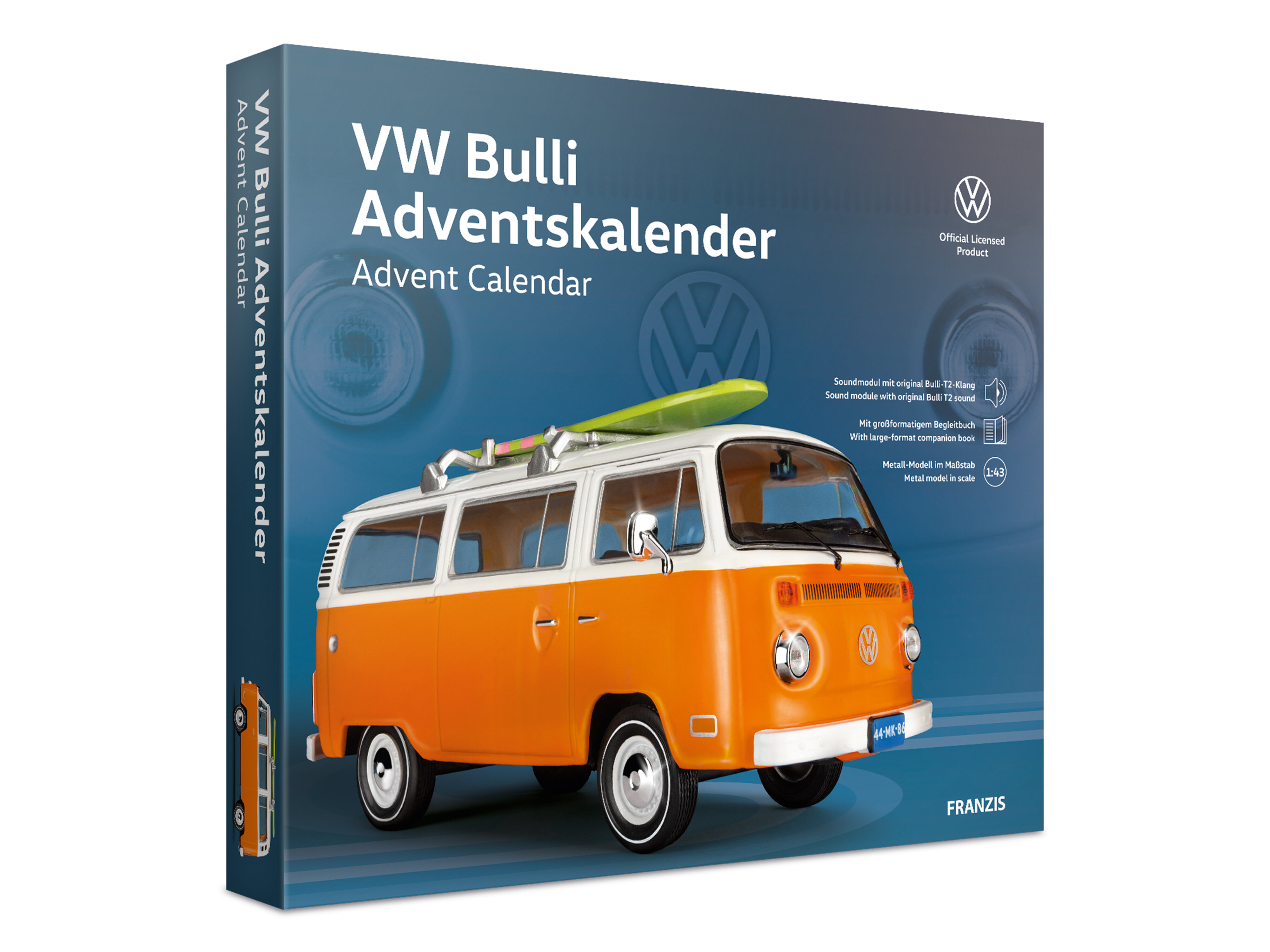 Volkswagen Bulli T2 Adventskalender
