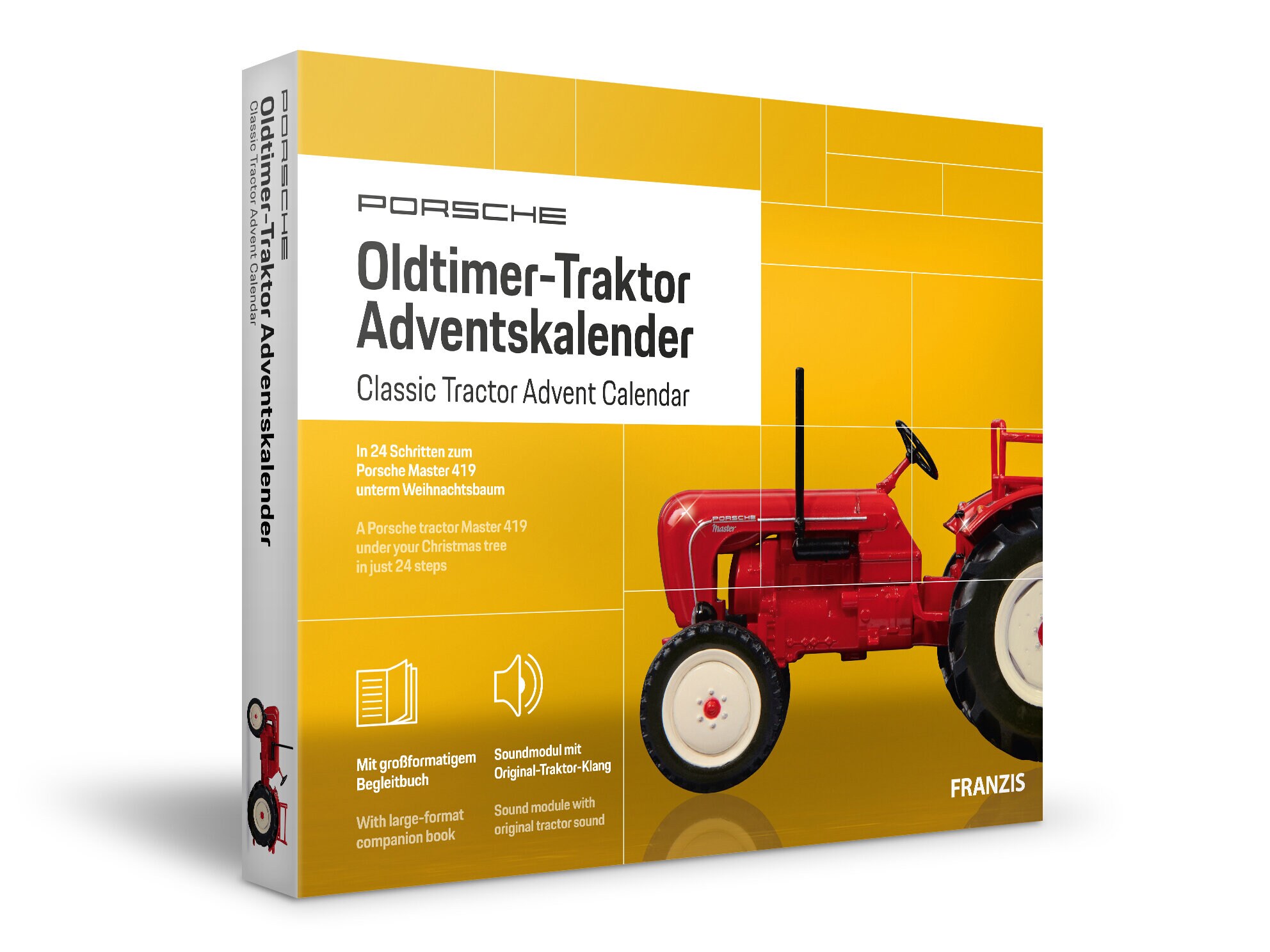 Porsche Traktor Adventskalender