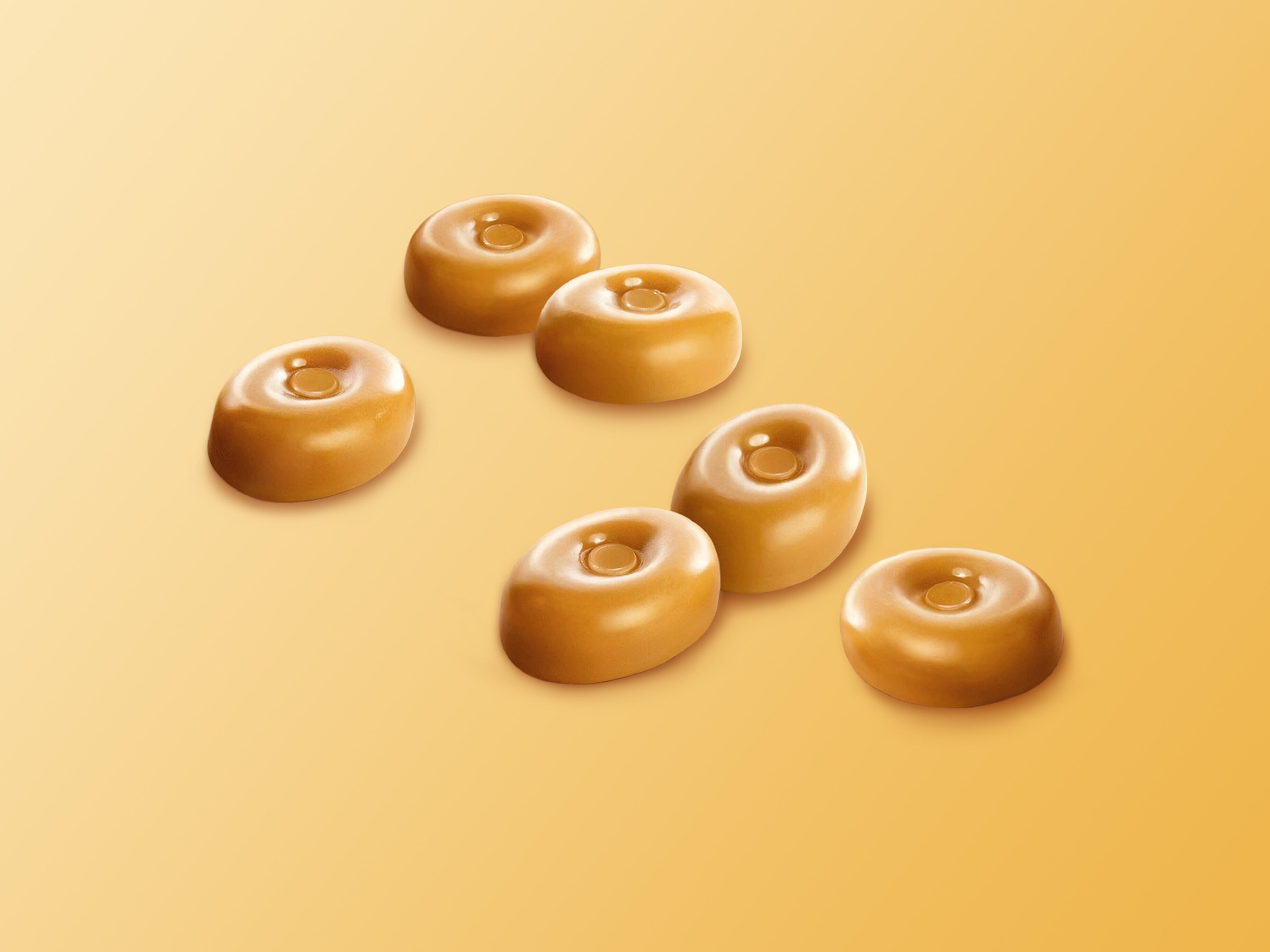 drops med karamellsmak