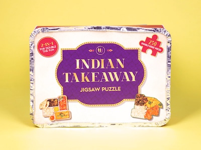 Fizz Creations Indian Takeaway Double-Sided Puzzle
