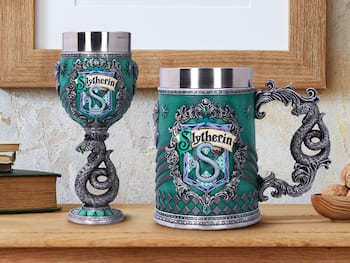 Harry Potter Bierseidel und Weinglas - Slytherin