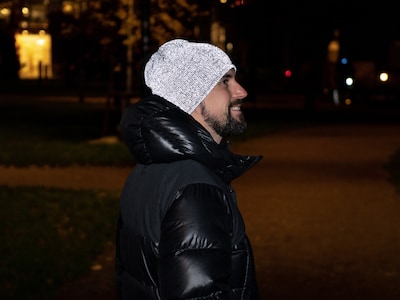 reflextyg mössa