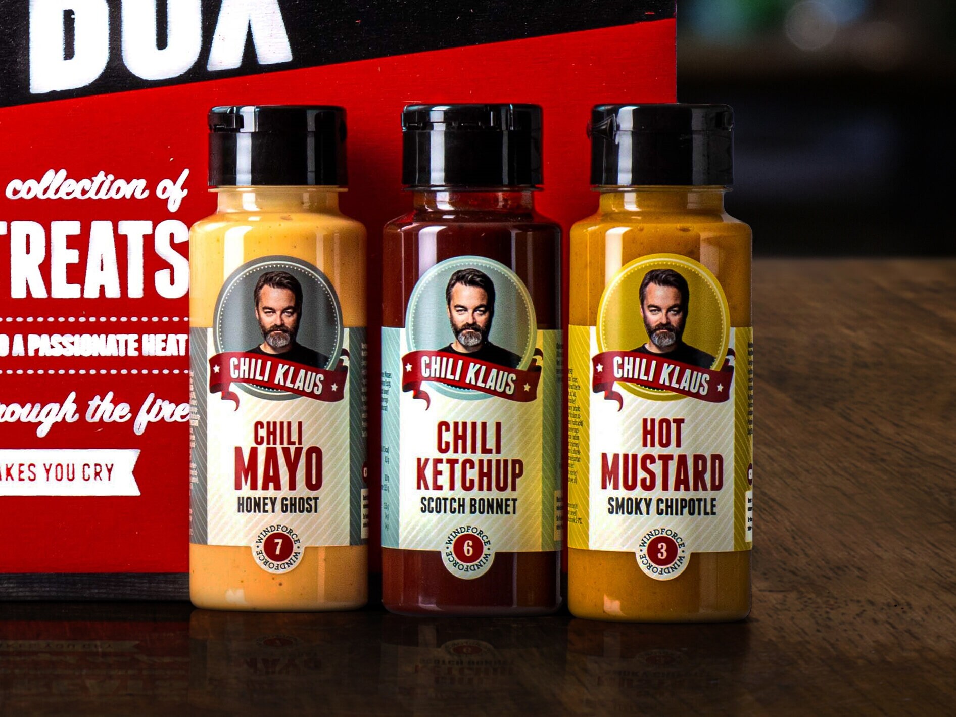 Chili Klaus lahjalaatikko