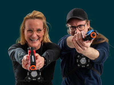 Laser Tag-spel - Spralla