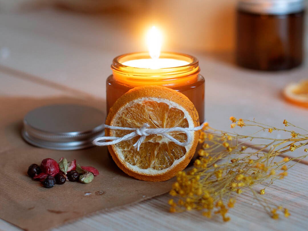 hjemmelavede duftlys