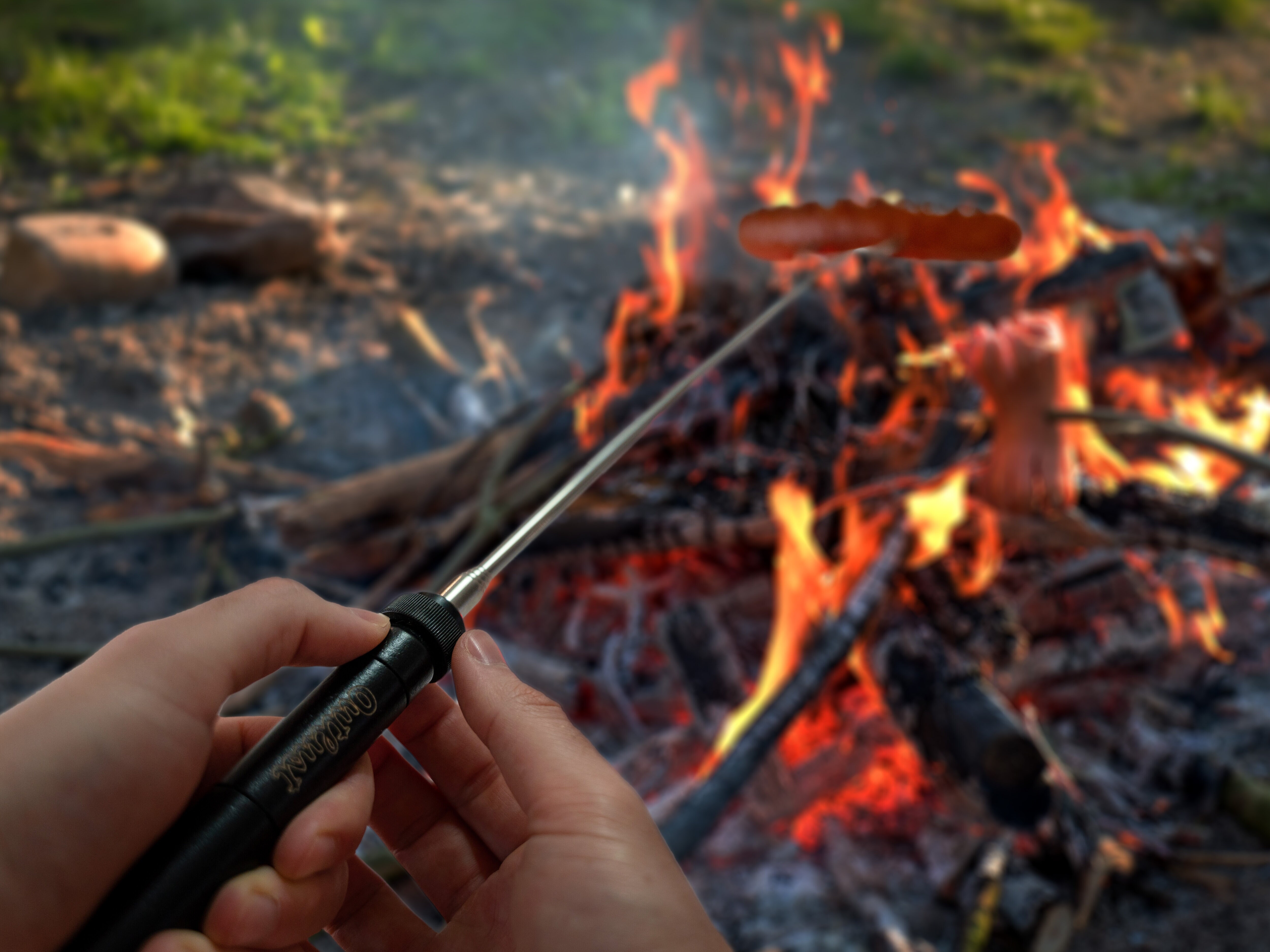 grillgaffel teleskop