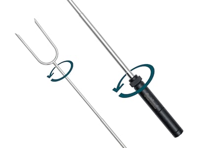 utdragbar grillgaffel