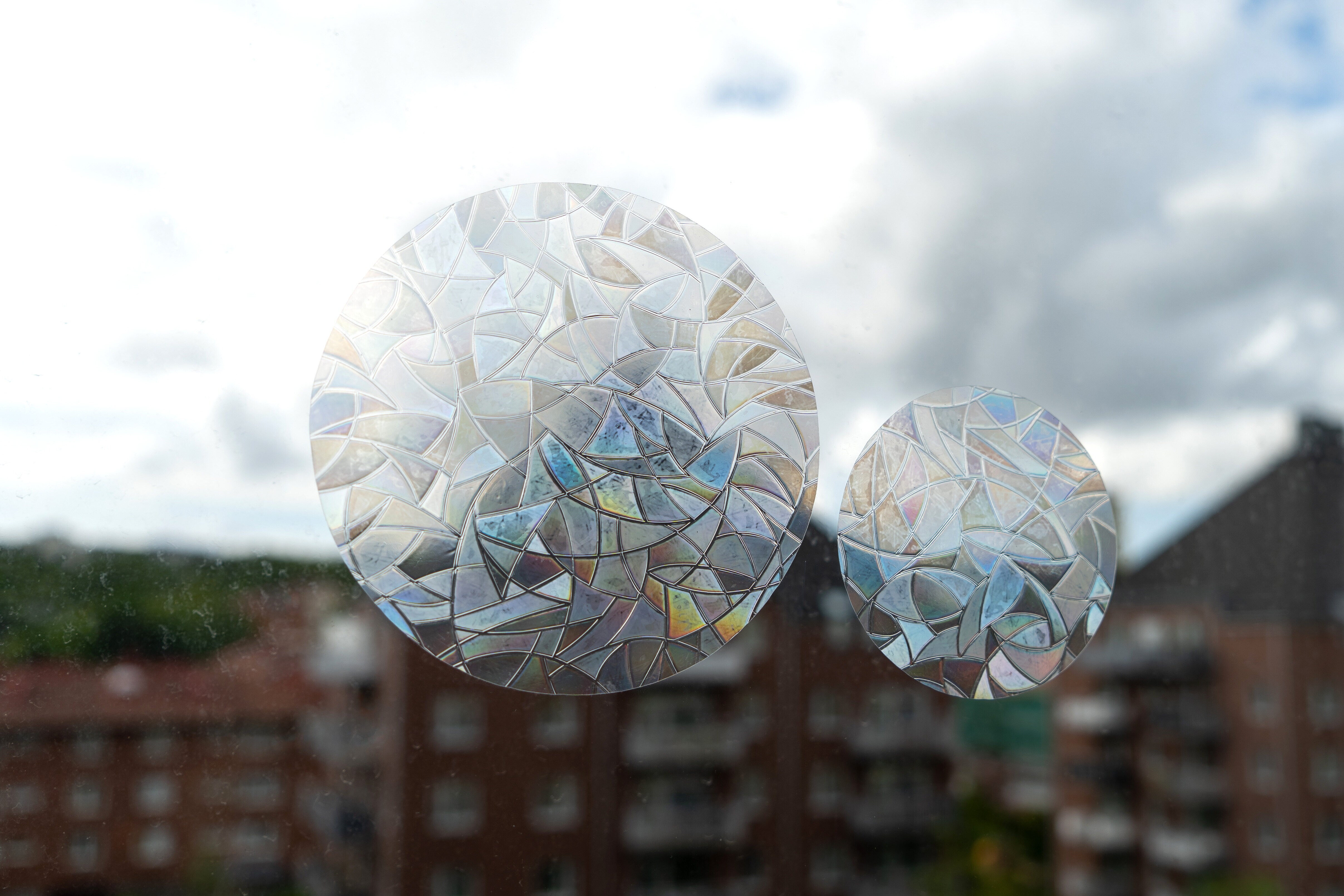 reflekterande fönsterdekaler