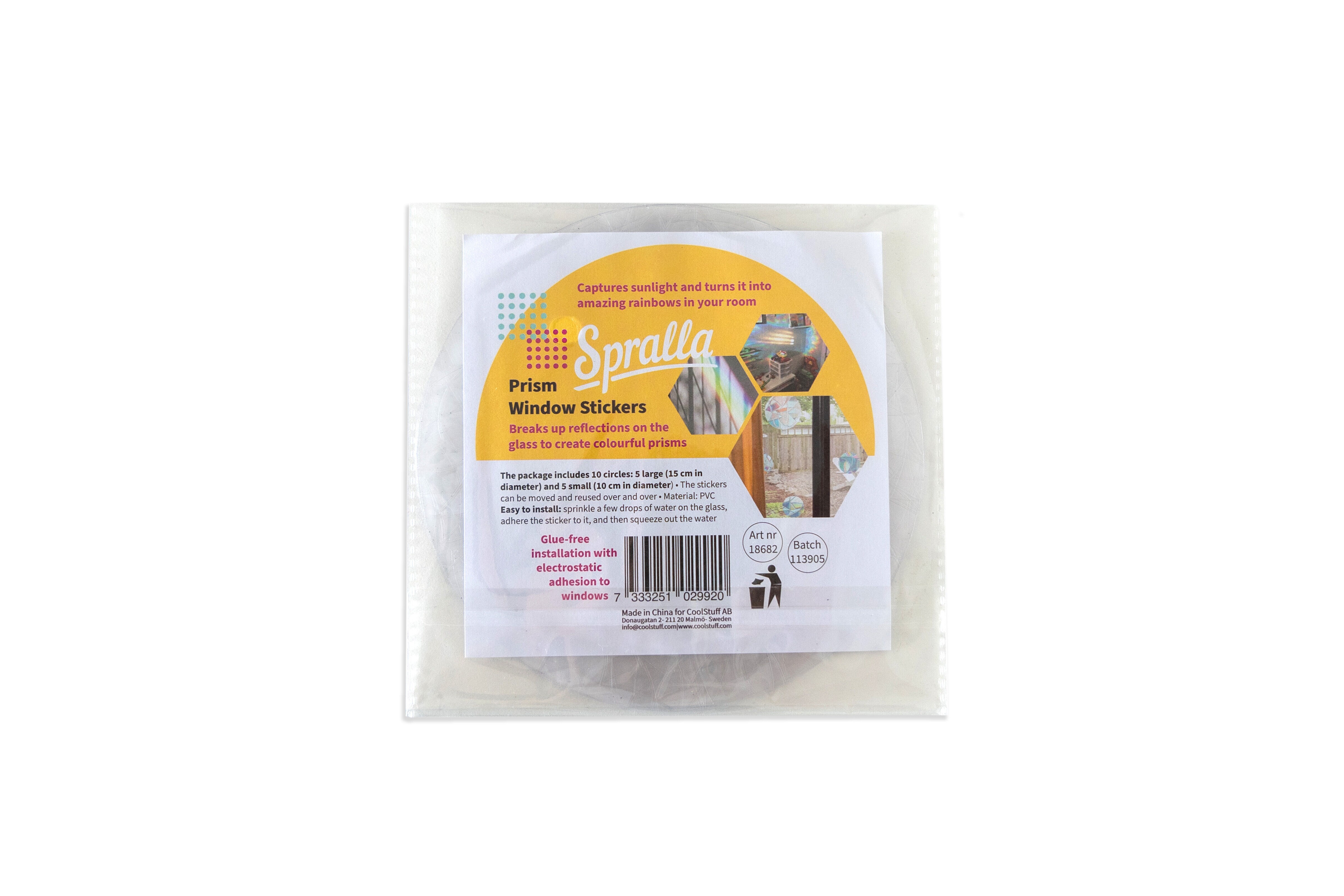 fönsterdekaler regnbåge