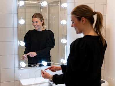 sminkespejl led