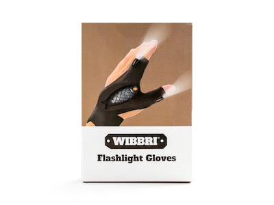 Wibbri Handschuh Mit Taschenlampe 2er-Pack