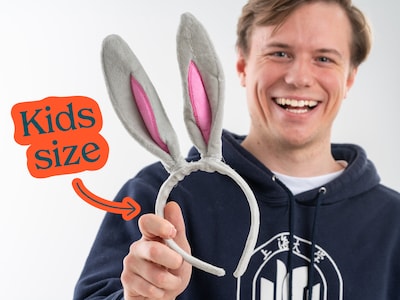 Påskägg i Presentask med Kaninöron