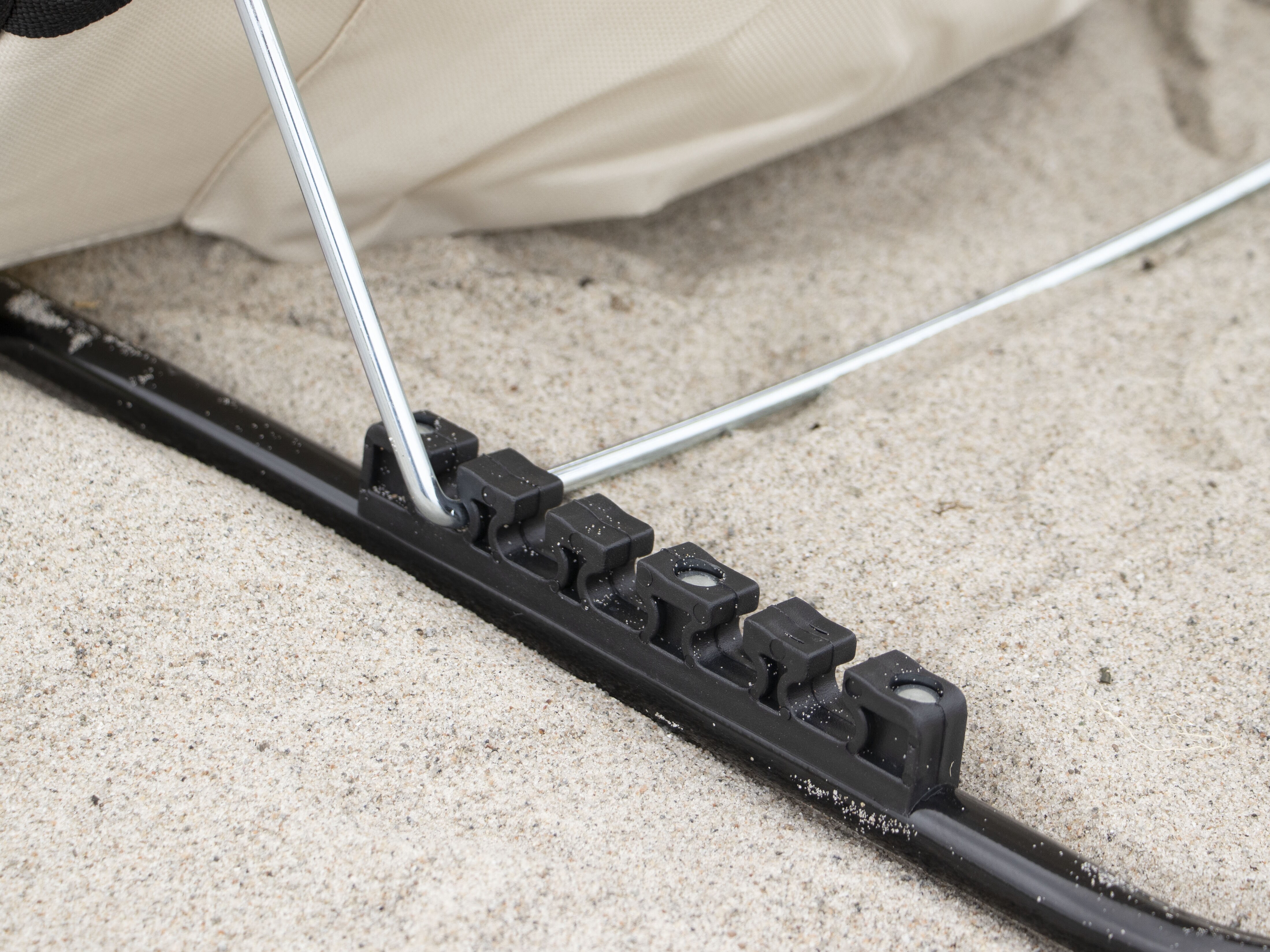 sammenfoldelig strandstol