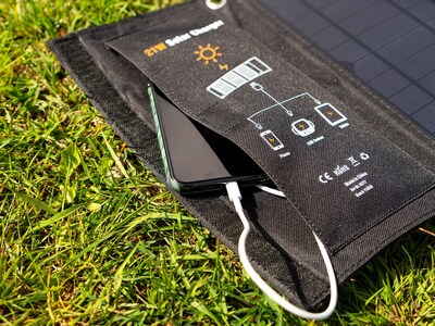 Tragbare Solarplatte