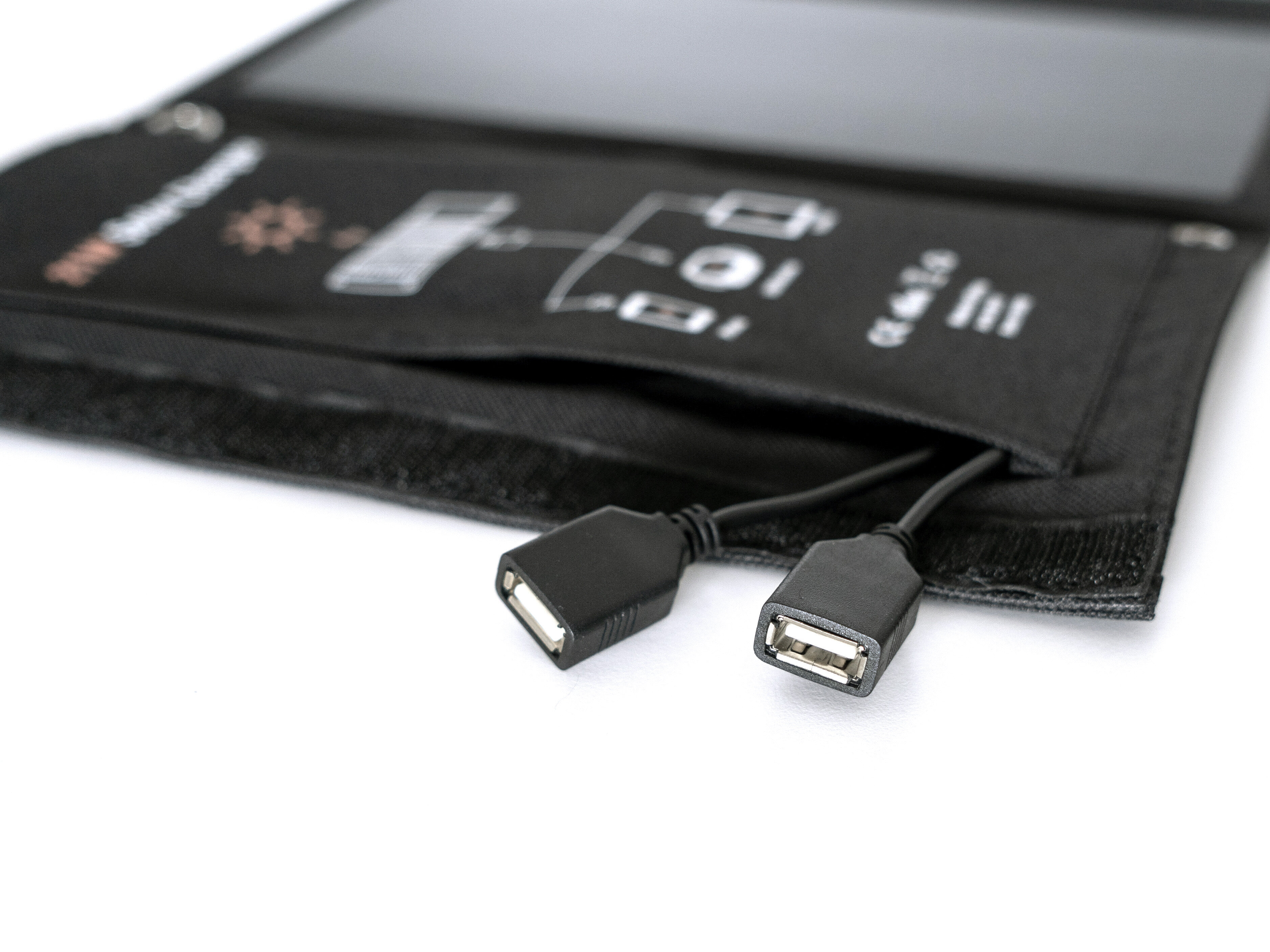 Vikbar Solcellsladdare 21W - Vooni