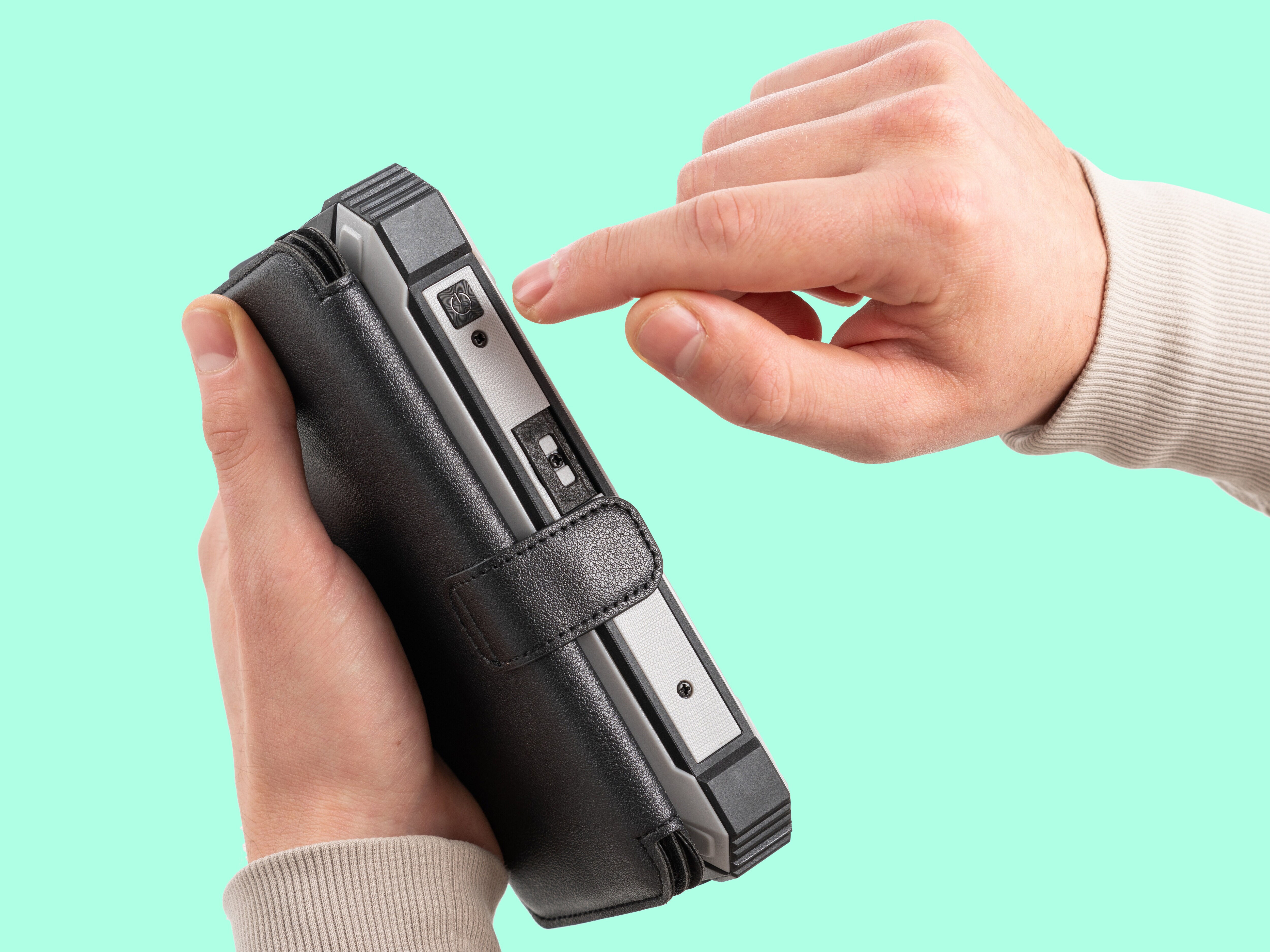 Solopladet powerbank