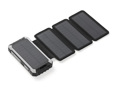 powerbank mit solarzellen