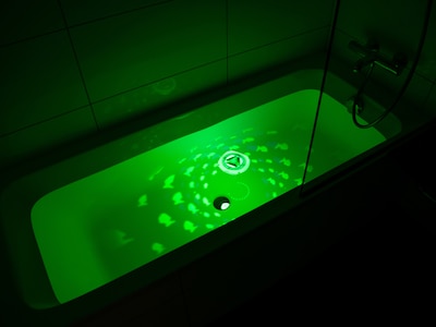 lampe i badekaret
