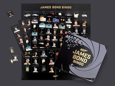 james bond bingo