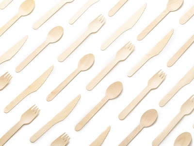 Engångsbestick i Trä 18-pack