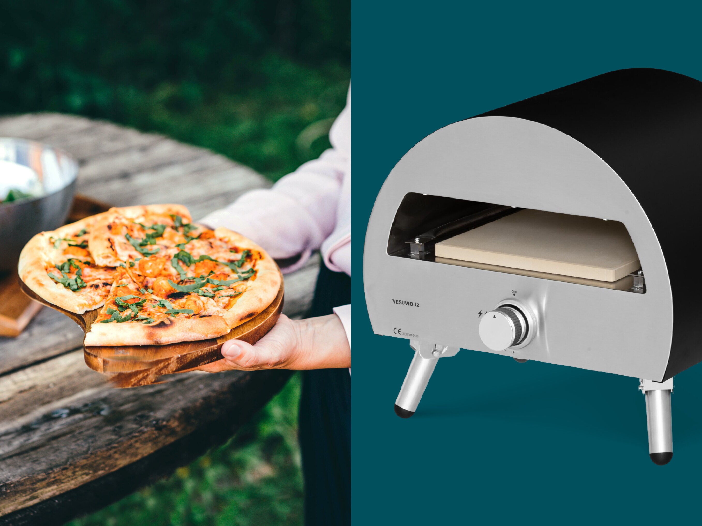 propandrevet pizzaovn