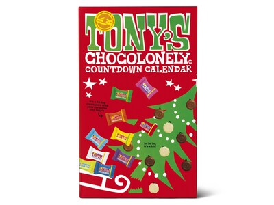 Tonys Chocolonely Chokoladejulekalender