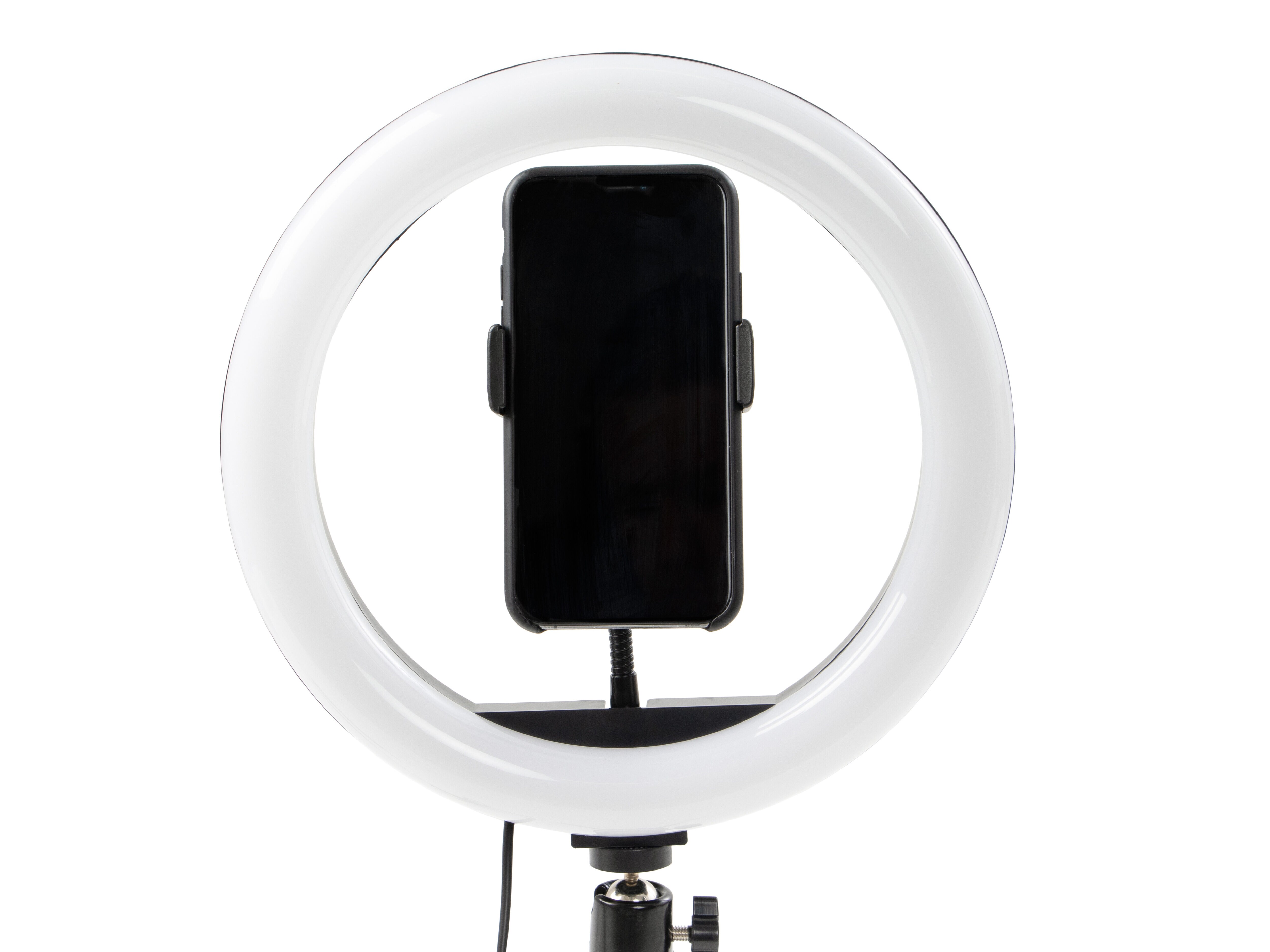 ring light med stativ