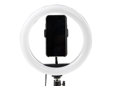 ring light med stativ