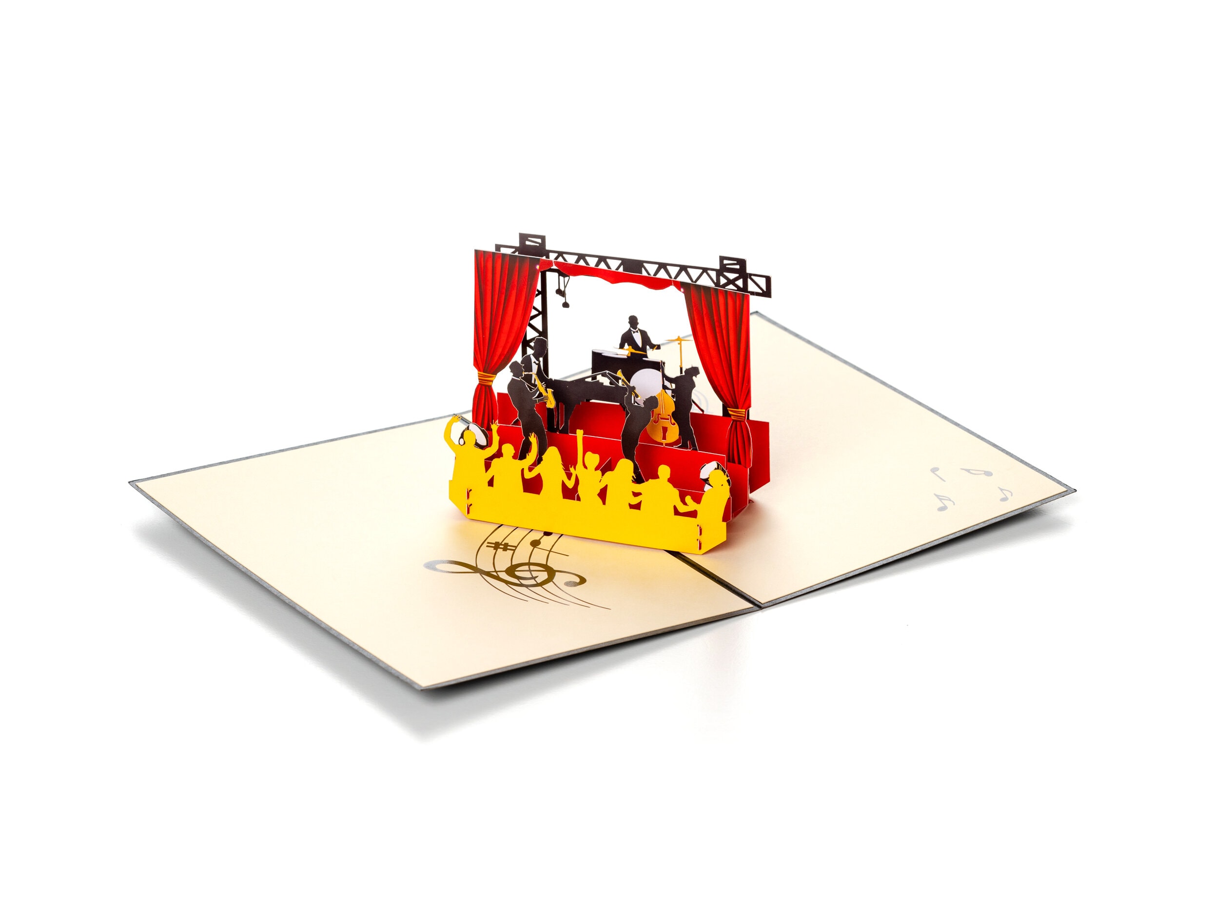 Pop Up -kortti - Musiikinystävä