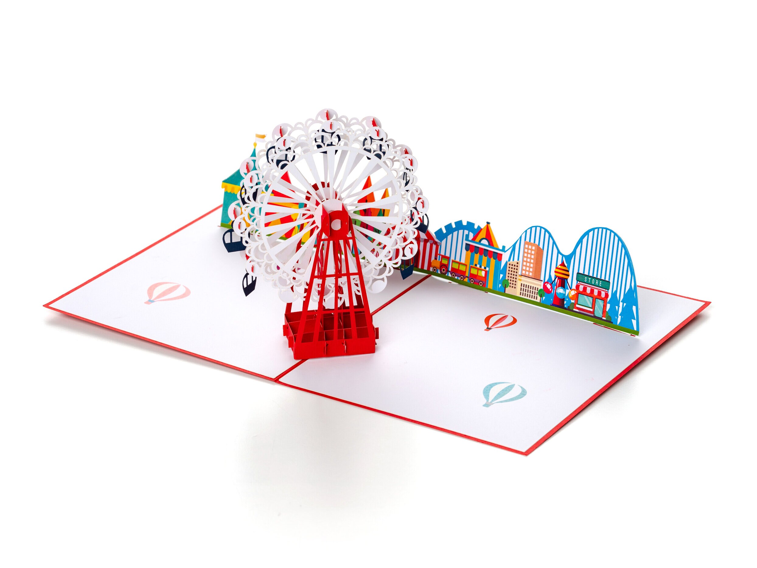 Pop-Up-Karte - Riesenrad