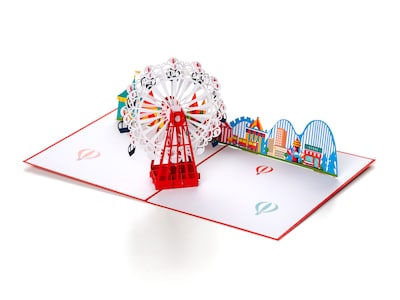 Pop Up-kort - Pariserhjul