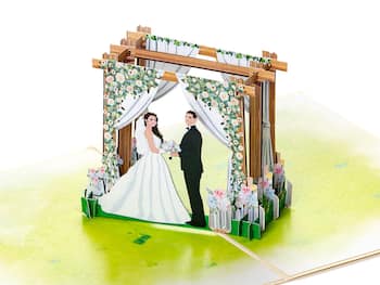 Pop Up-kortti - Hääpari