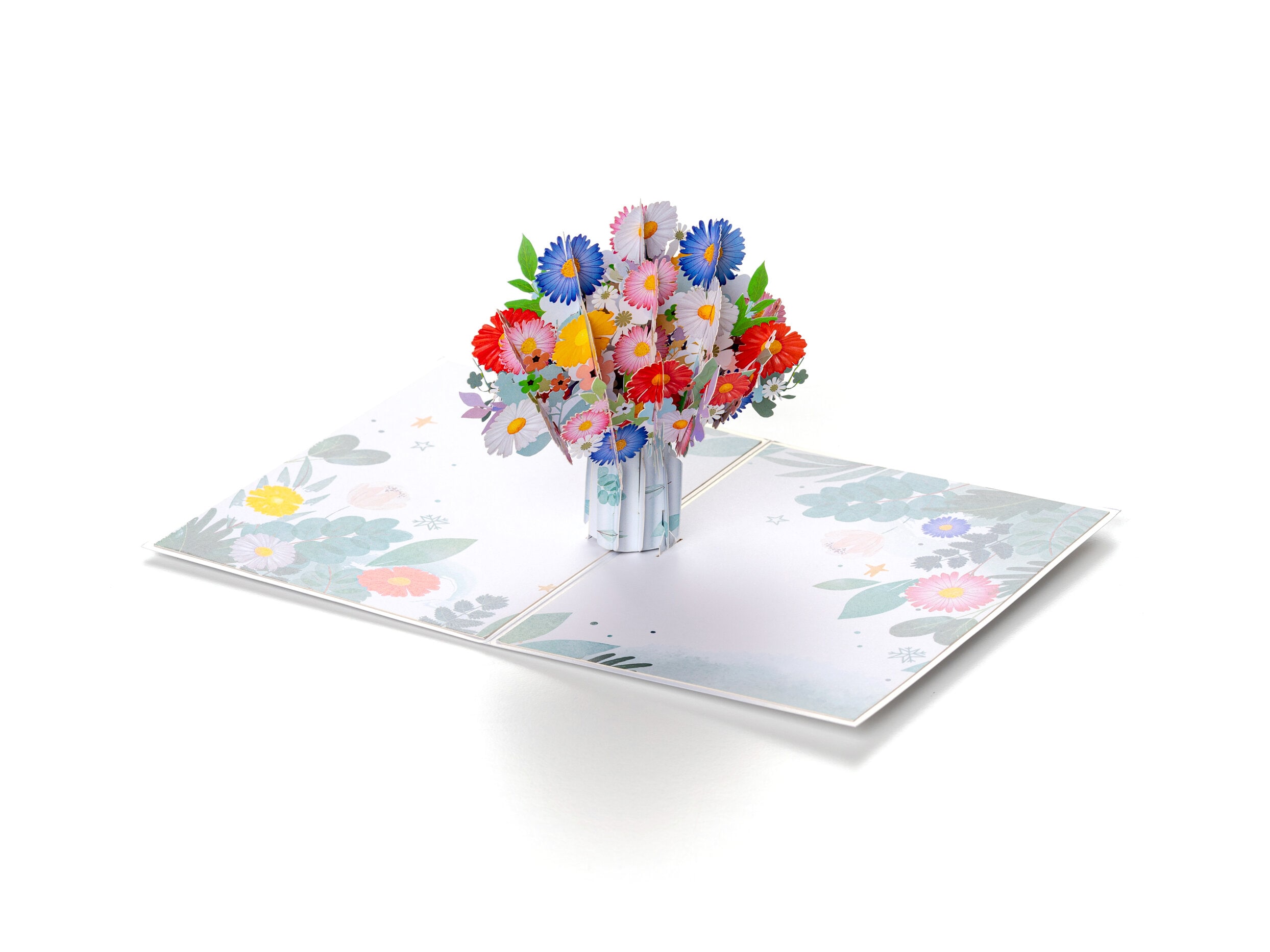 Pop Up-kortti - Kukkakimppu