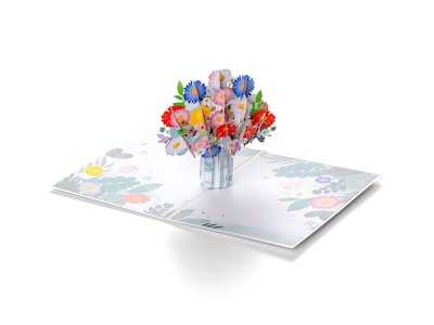 Pop-Up-Karte - Blumenstrauß