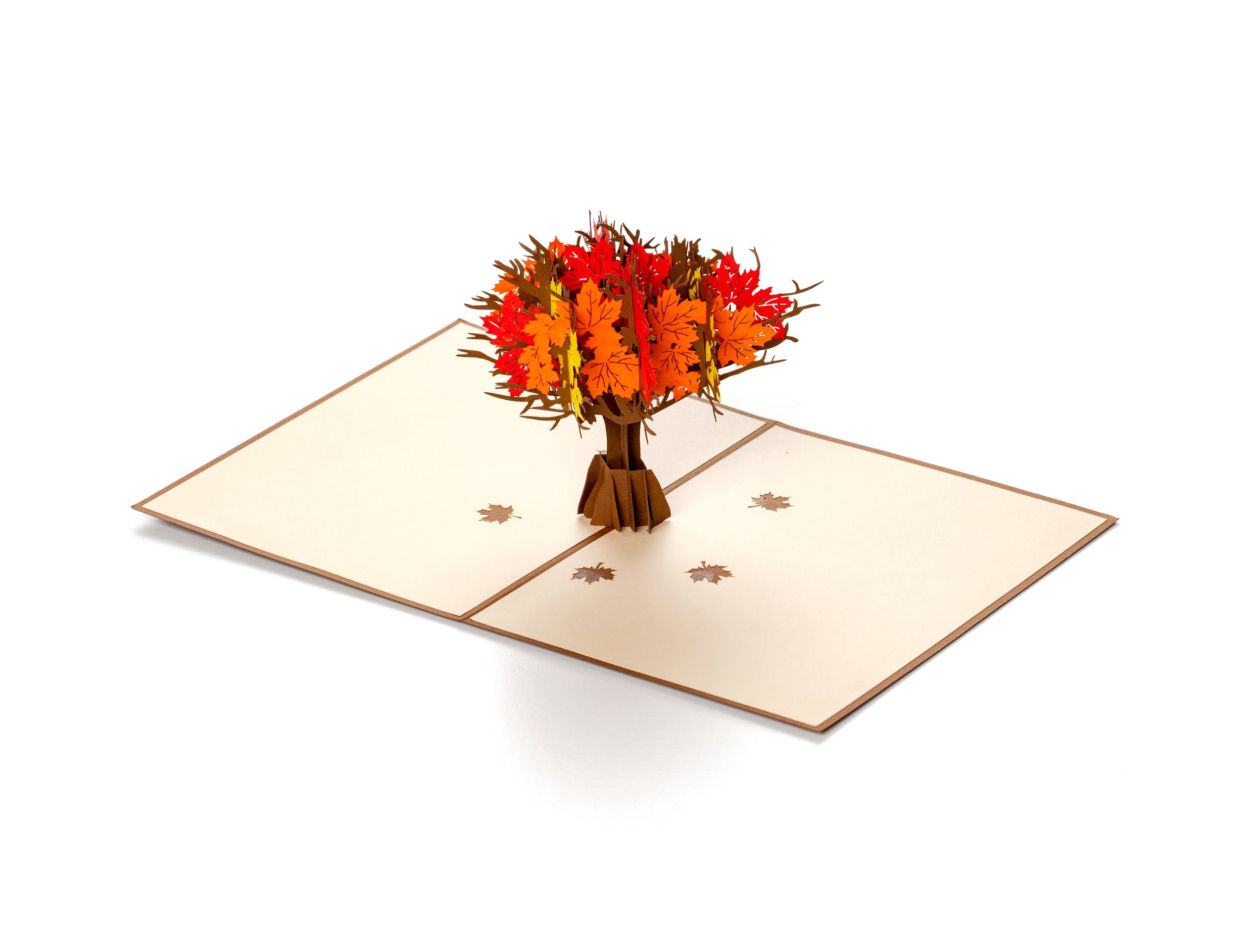 Pop-Up-Karte - Herbstlicher Baum