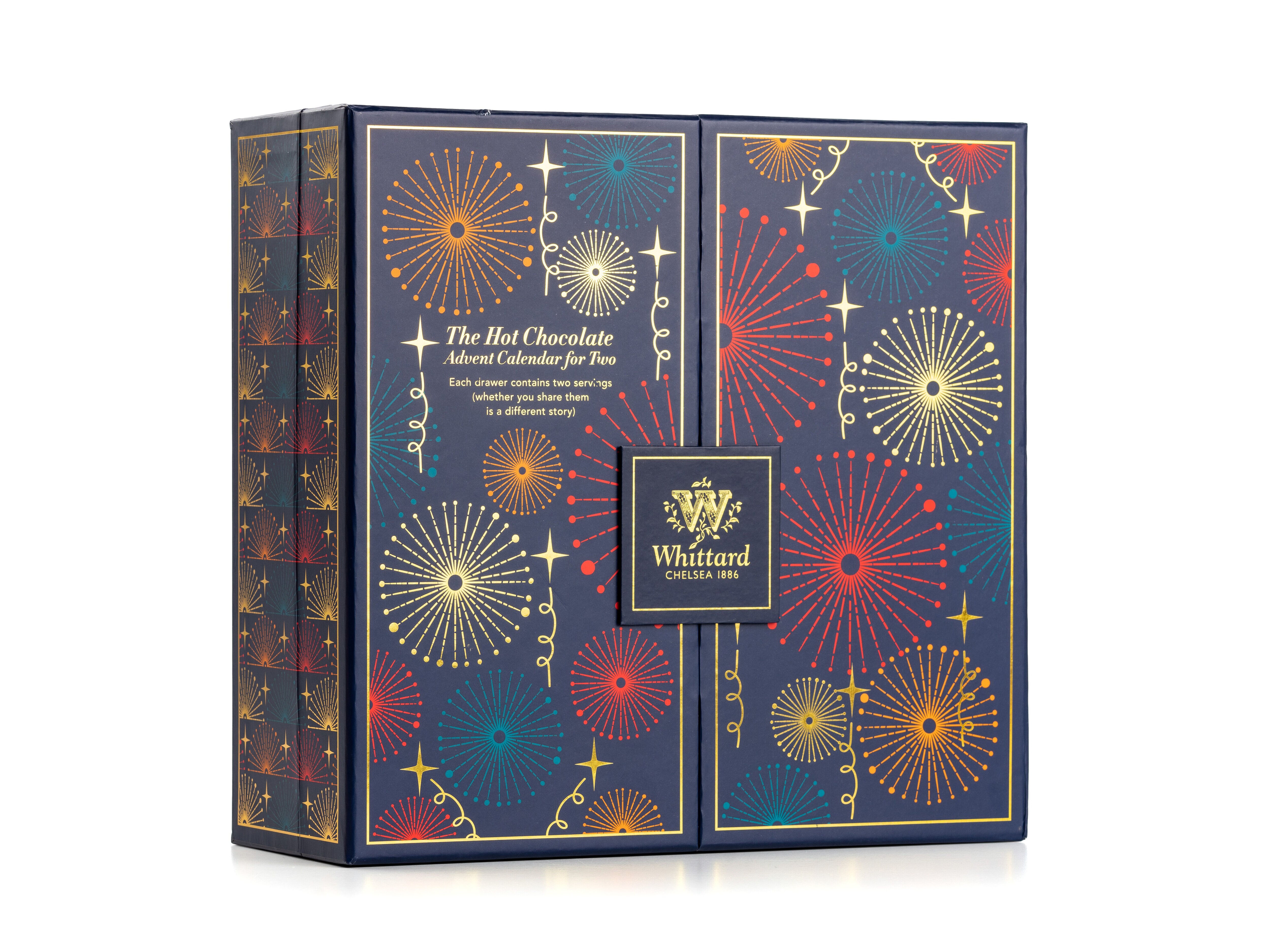 Whittard Varm Choklad Adventskalender för Två